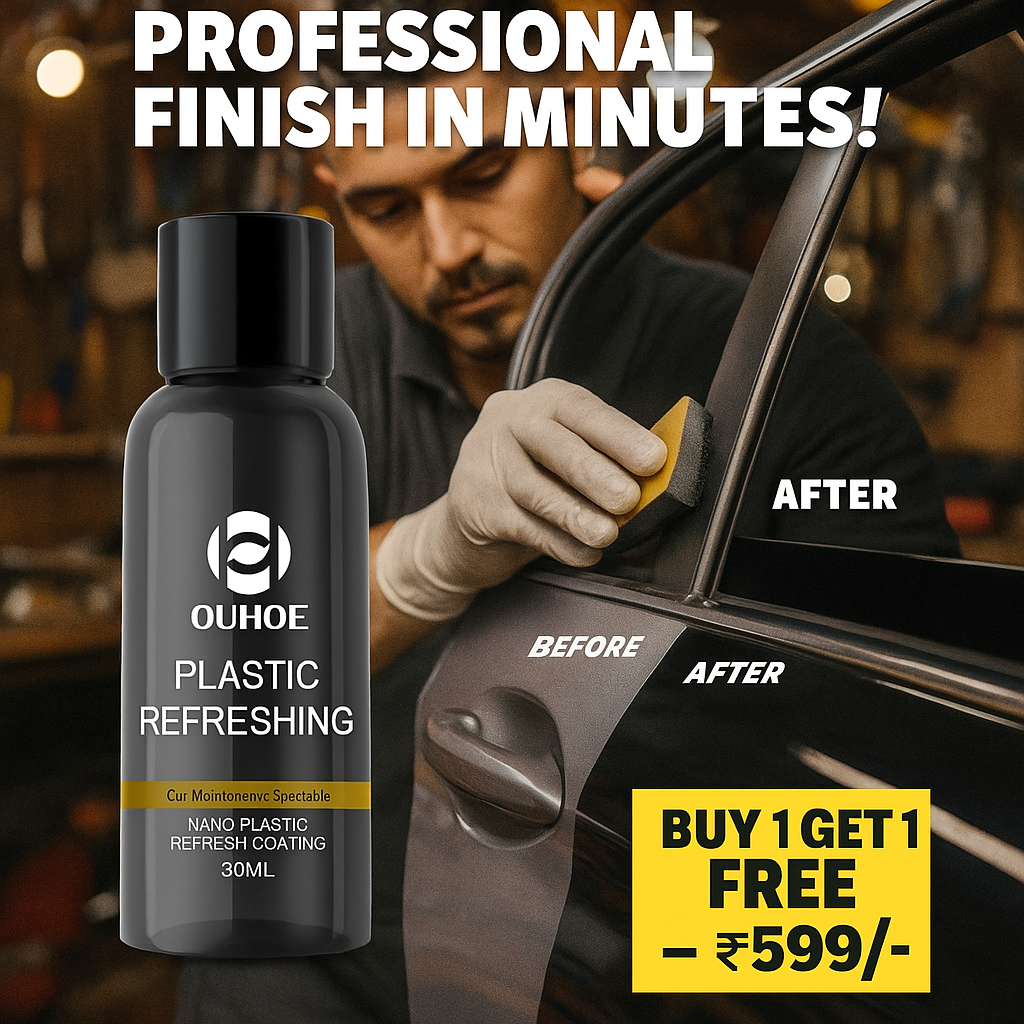 Plastic Revitalizing Coating Agent ( BUY 1 GET 1 FREE 🔥 )