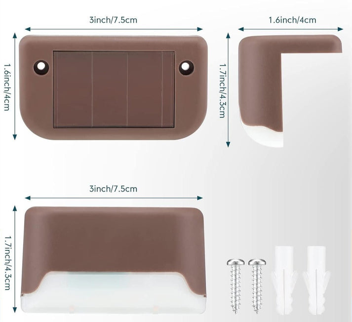 SunSet Glow – Solar Deck Lights | Automatic Switch-On Every Evening
