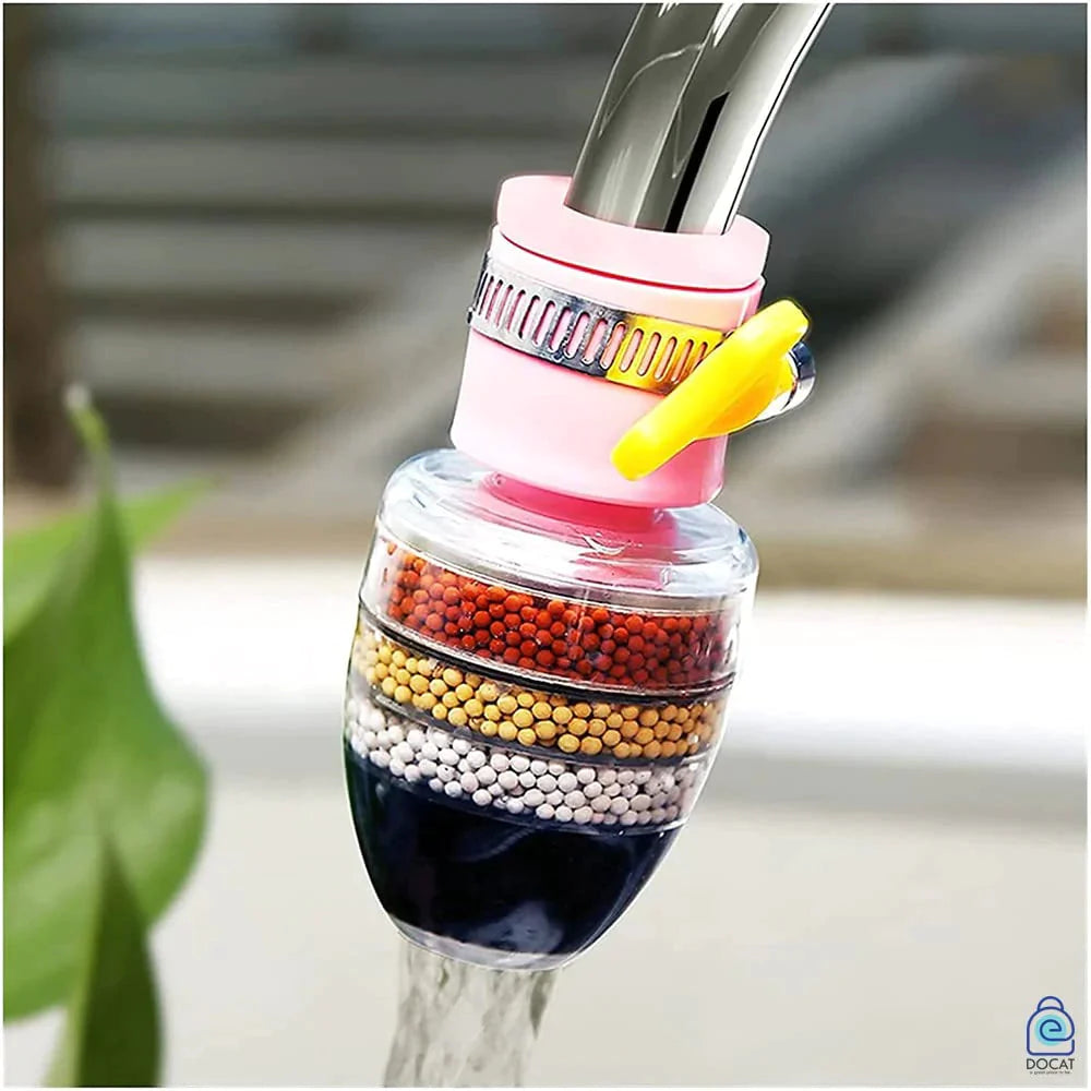 Multi-Layer Activated Carbon Water Faucet Filter (Assorted Color) | (Buy 1 Get 1 free) 🔥
