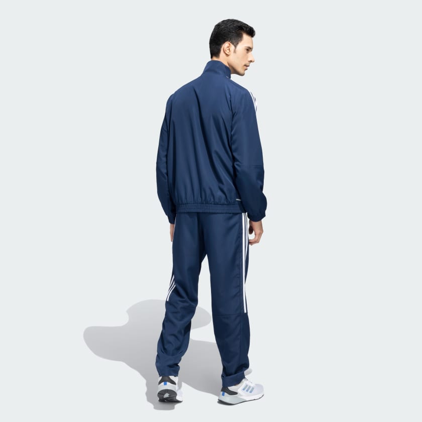 Adidas Men's Side Stripe 4 Way lycra Track Suit