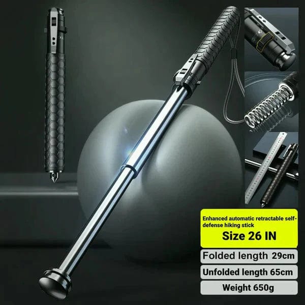 Self Defence Stick (Heavy Metal and Extendable)