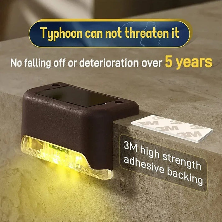 SunSet Glow – Solar Deck Lights | Automatic Switch-On Every Evening