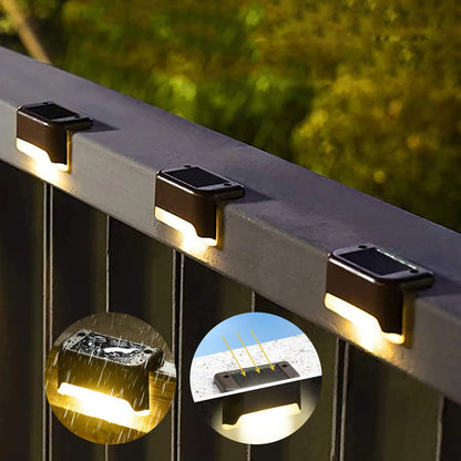 SunSet Glow – Solar Deck Lights | Automatic Switch-On Every Evening